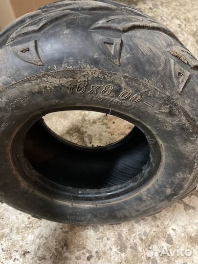 Шина 16х8-7