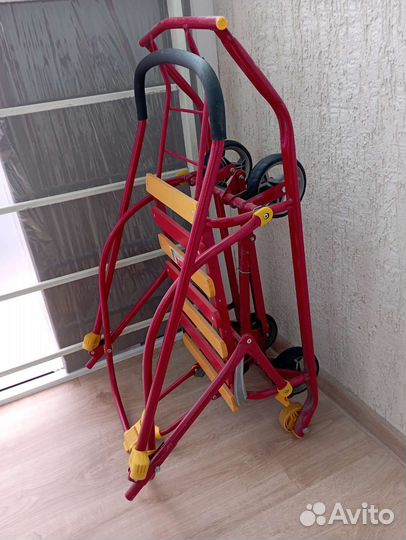 Детские санки на колесах