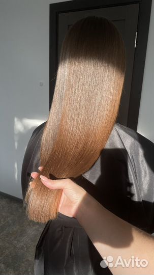 Кератиновое выпрямление волос/ наращивание волос