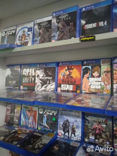 Игры для приставок ps4