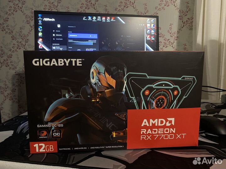 Видеокарта AMD Radeon rx 7700xt