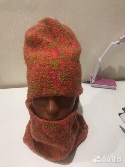 Шапка бини и снуд женские