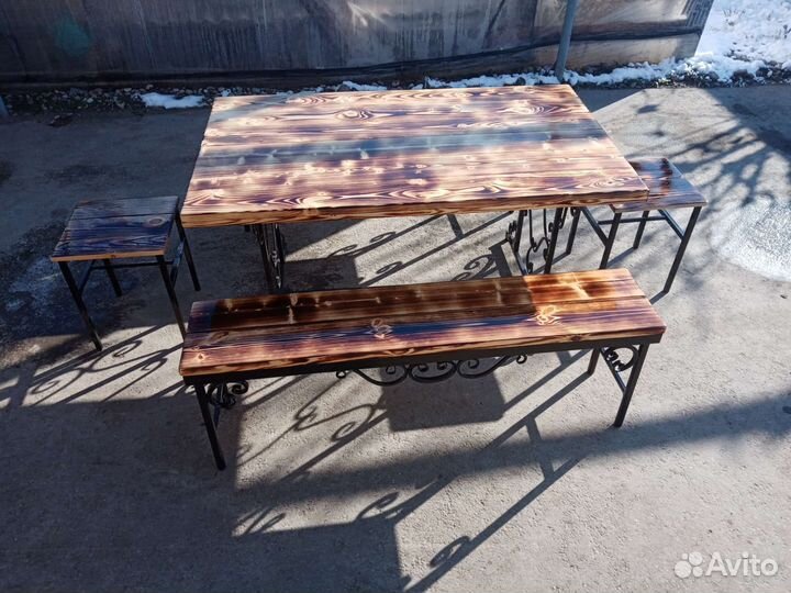 Столы лавочки