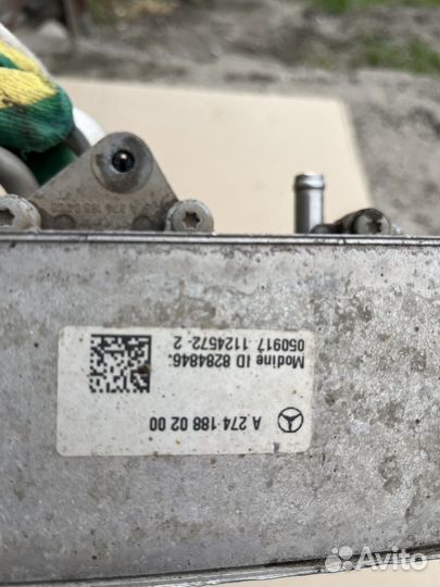 Радиатор маслянный mercedes m274 A2741880200