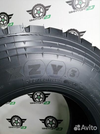 Шина 385/65R22.5 michelin XZY3 прицеп/руль