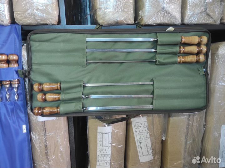 Набор шампуров в чехле