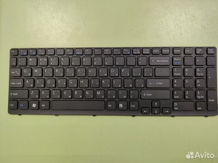 Клавиатура для ноутбука Sony SVE15, SVE17 черная