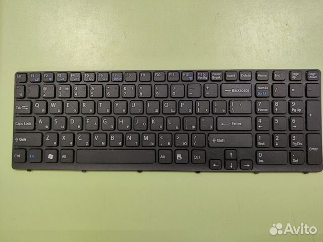 Клавиатура для ноутбука Sony SVE15, SVE17 черная