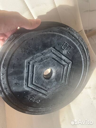 Блин для штанги 10 кг