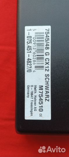 Губная гармоника хроматическая hohner CX-12 