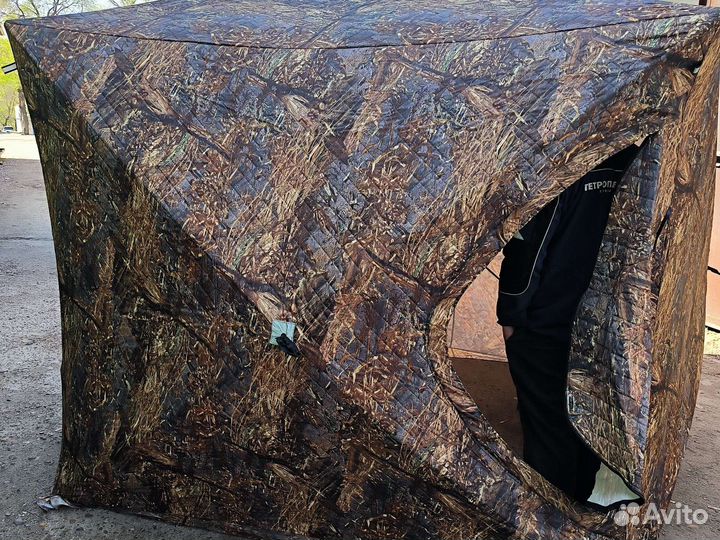 Палатка зимняя трёхслойная 240*240*250см