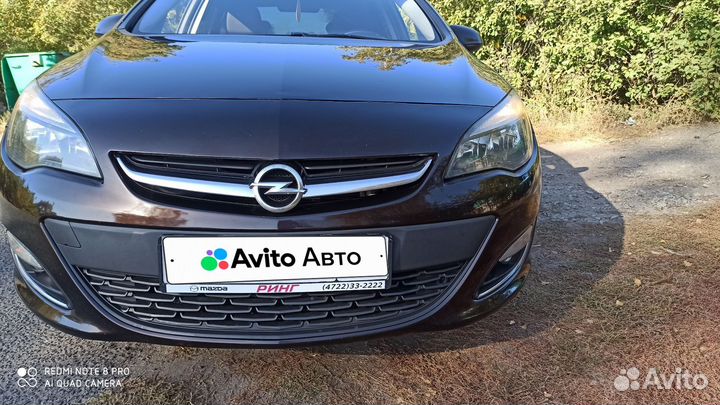 Opel Astra 1.6 МТ, 2013, 160 000 км