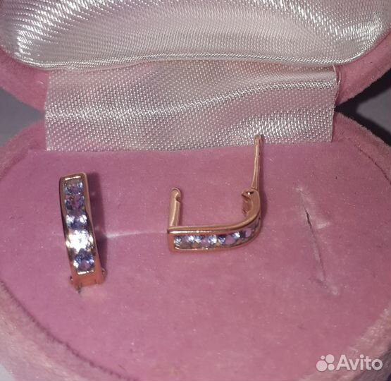 Золотые серьги детские