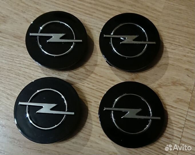 Колпачки заглушки на литые диски Opel 64 mm