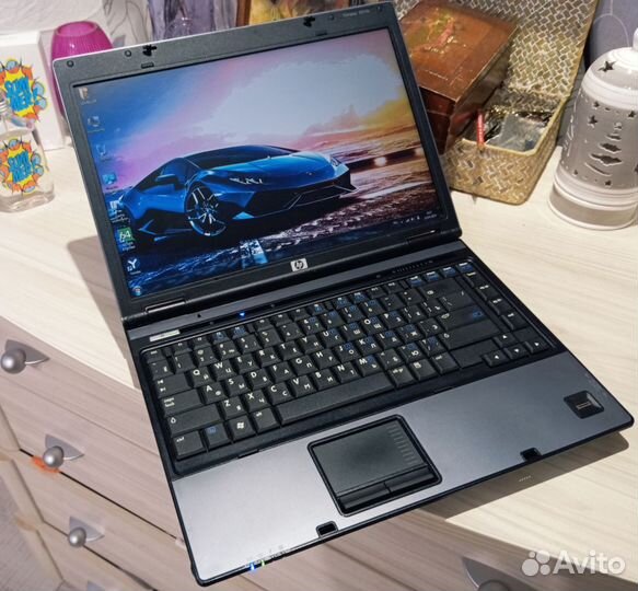 Бизнес-ноутбук HP новая батарея +ssd