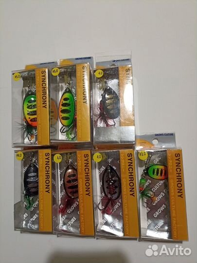 Приманки для спиннинга (бигбейты, вертушки и пр.)