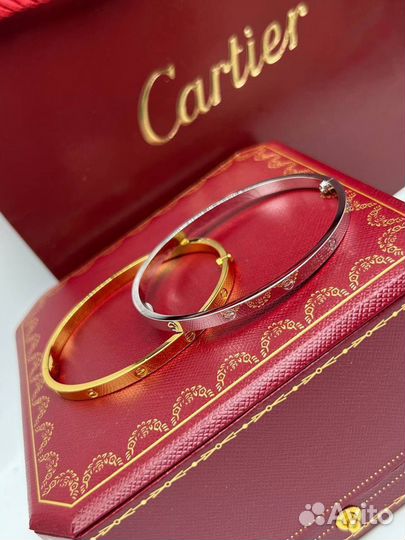 Браслет Cartier love, Vgold