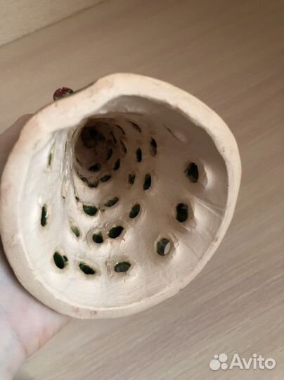 Подсвечник глиняный ёлочка рождественский + свечи