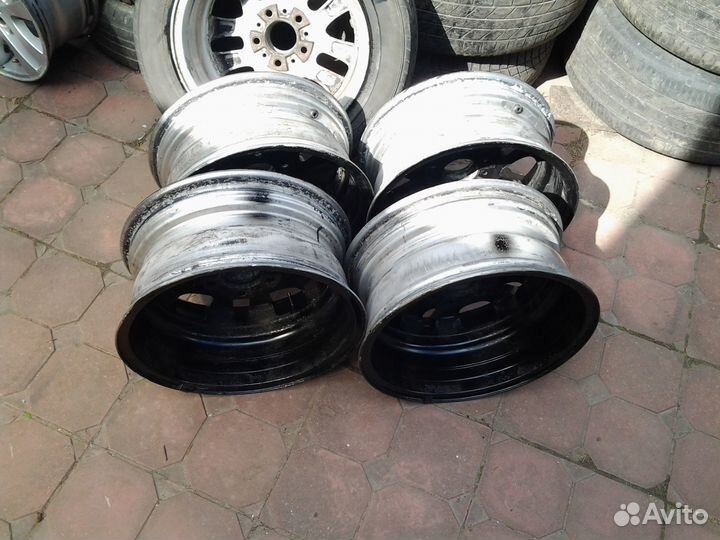 Диски 5х120р16 от бмв е90 черные