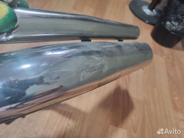 Защита переднего бампера toyota land cruiser 200