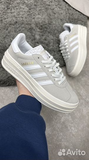 Кроссовки Adidas Gazelle Bold Beige