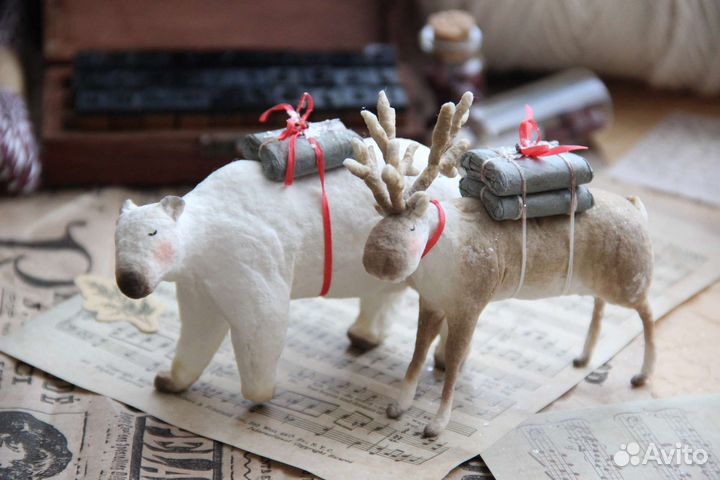 Набор ватные игрушки