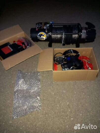 Лебедка электрическая 6 тонн (кевлар)