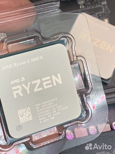 Процессор amd ryzen 5 3600x