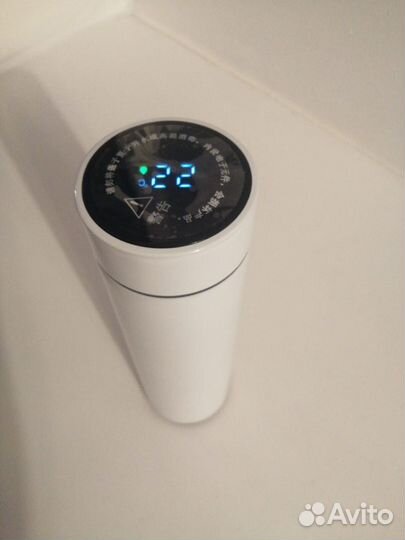 Умная термокружка с led-дисплеем