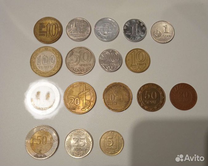 Обмен иностранными монетами