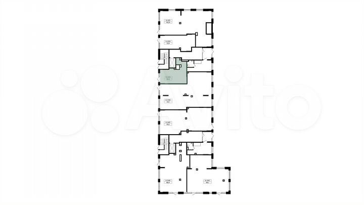 Продается торговое помещение площадью 34.3 кв.м