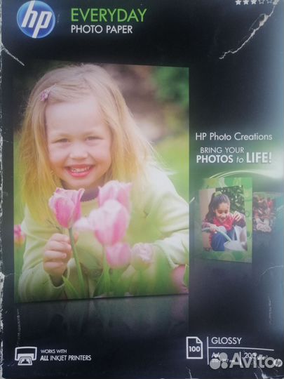 Фотобумага a4 HP
