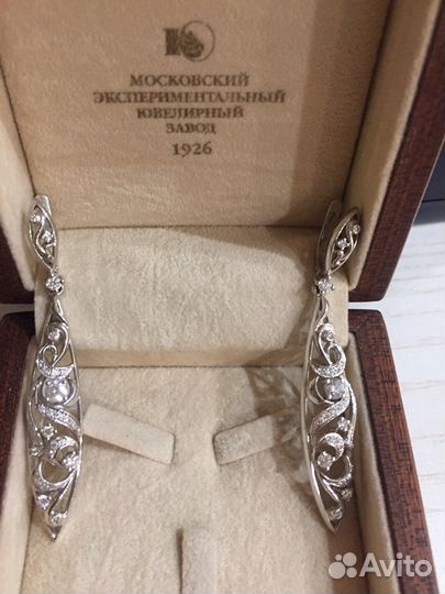 Серьги с бриллиантами