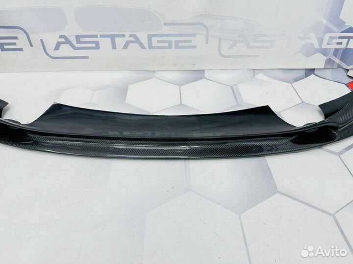 Сплиттер BMW F85 F86 3D стиль карбон