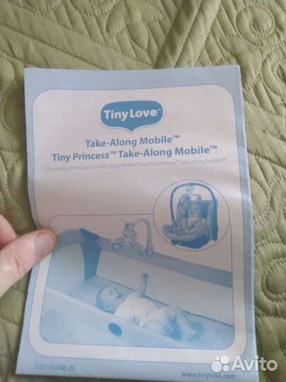 Музыкальная карусель на кроватку