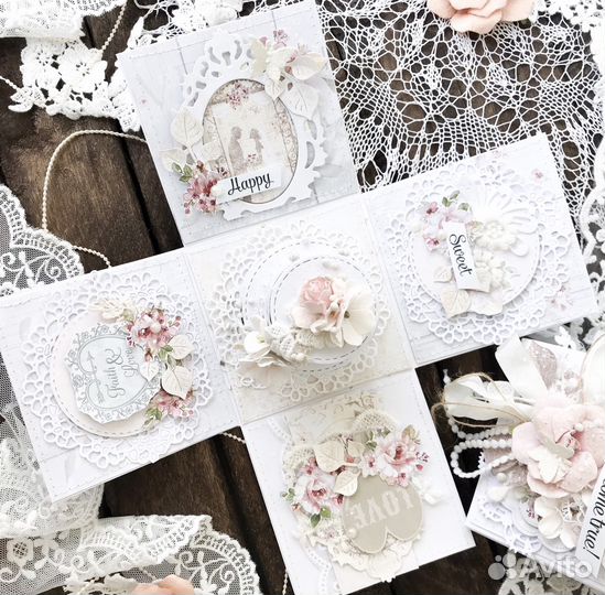 Коробочка magic box с Тортом внутри