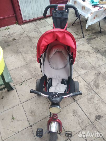 Детский трехколесный велосипед бу