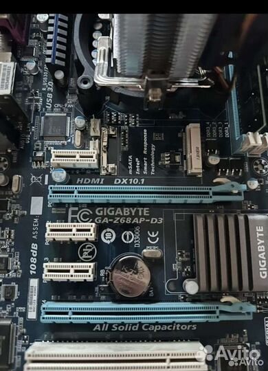 Материнская плата z68 с процессором i5