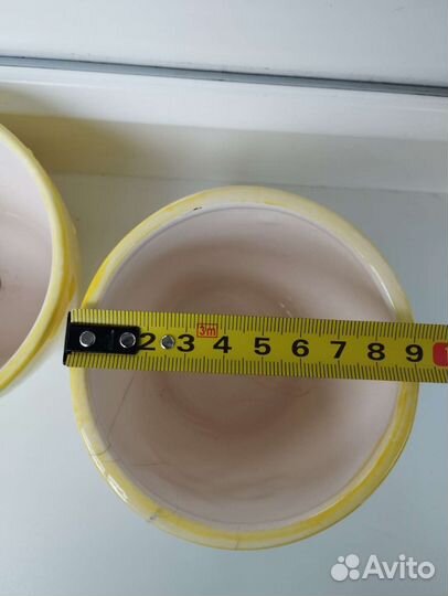 Горшок для фиалок керамика