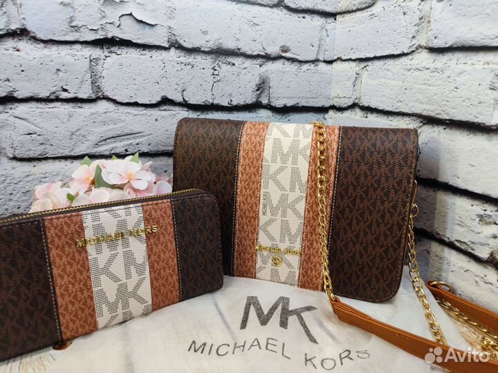 Сумка Michael Kors коричневая