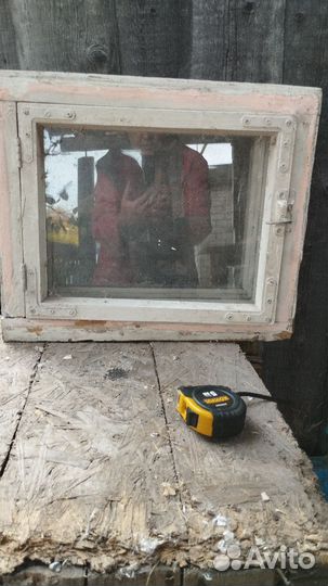 Окно б/ у деревянное