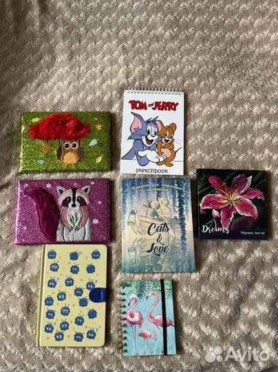 Блокноты тетради