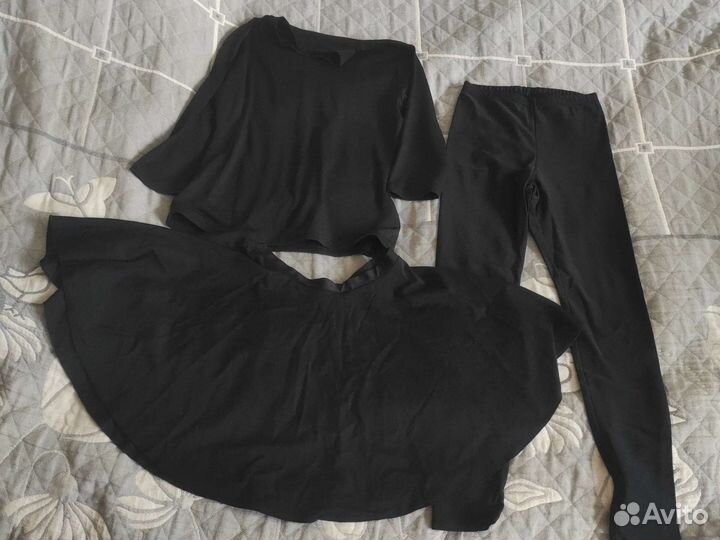 Боди и легинсы для танцев 6-7 лет и 140-146 см