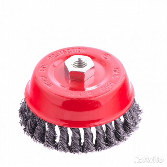 Щетка для ушм, 125 мм, М14, 