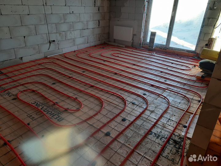 Отопление,водоснабжение, канализация, теплый пол