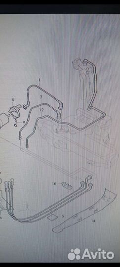 Шланг подачи топлива