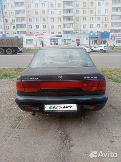 Daewoo Espero 2.0 МТ, 1997, битый, 200 000 км