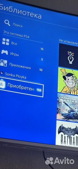 Sony playstation 4, 2 джоя, много игр