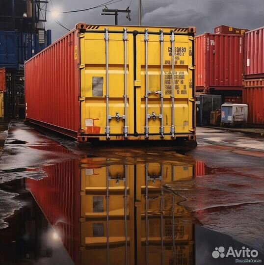 Надежные морские контейнеры 20 и 40 футов