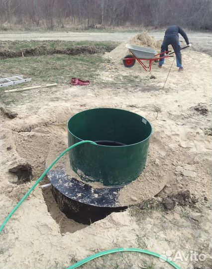 Септик под ключ без откачки и запаха